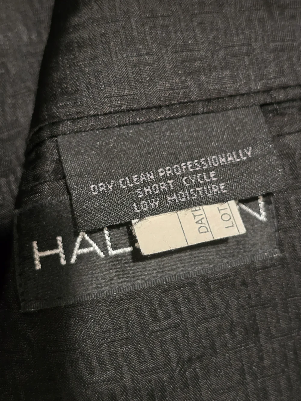 Classic Men's Gray Pinstripe Blazer - Halston 100% Wool